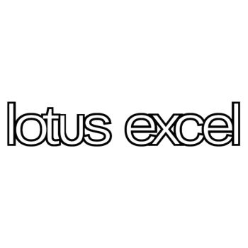 Sticker Lotus Excel logo