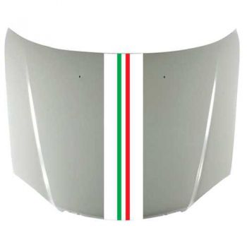 Italian flag stripe decal
