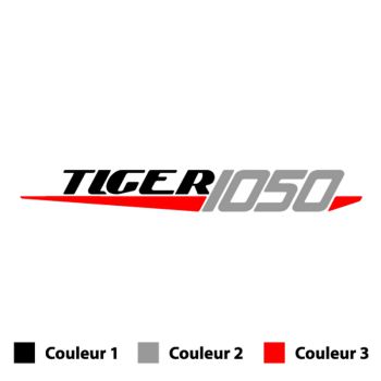 Sticker Moto Triumph Tiger 1050 logo