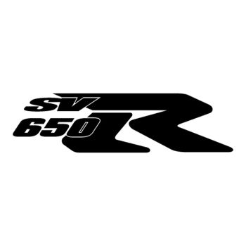 Suzuki SV 650 R logo B Decal