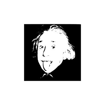 Sticker Albert Einstein