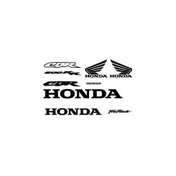 Honda CBR Fireblade decals set