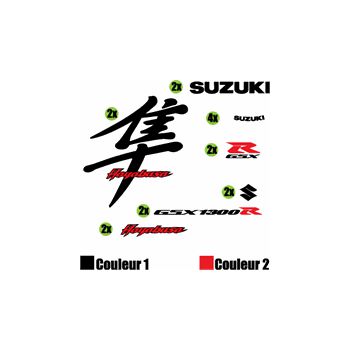 Kit Sticker Suzuki Hayabusa Kanji
