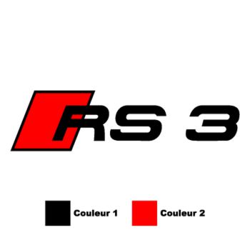 Audi RS3 Decal
