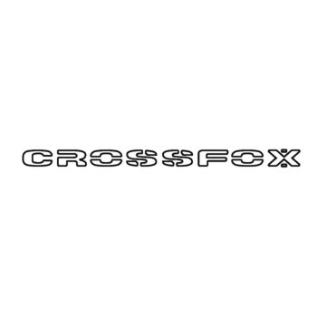 VW Volkswagen CROSSFOX Logo Decal
