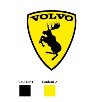 Sticker Volvo Prancing Moose