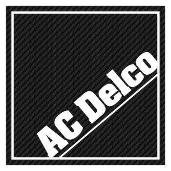 Sticker Carbone AC Delco 2