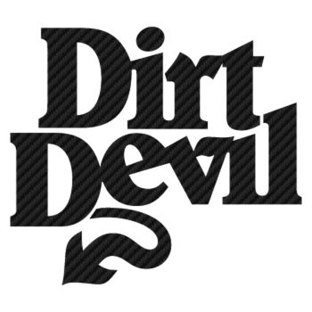 Dirt Devil Carbon Decal