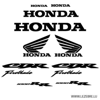Honda CBR Fireblade 1000 RR Decals Set