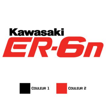 Kawasaki ER 6n Decal