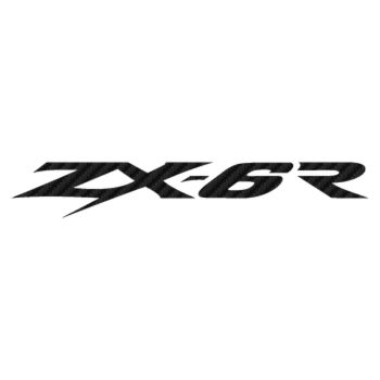 Kawasaki ZX-6R Carbon Decal