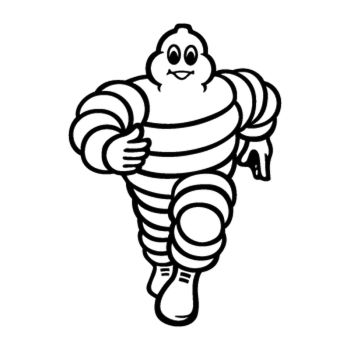 Michelin runing Decal