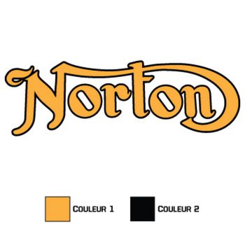Sticker Norton Classic