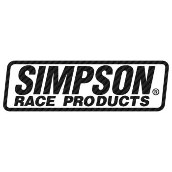 Sticker Carbone Simpson Race Products