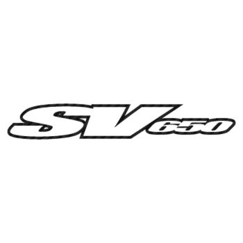 Suzuki SV650 Carbon Decal