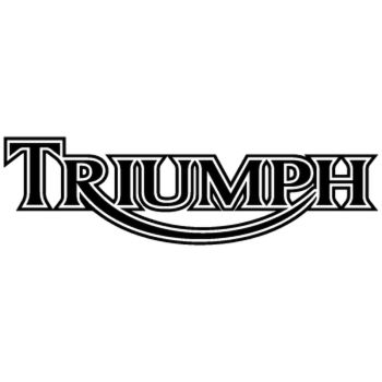 2 X TRIUMPH Réservoir Autocollant vinyl decal Triumph Vintage Rétro Bonneville 9303-1021 
