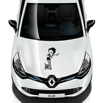 Betty Boop Renault Decal 3