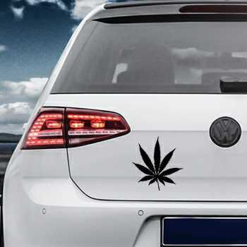 Pot Leaf Cannabis Volkswagen MK Golf Decal