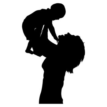 Mother and Child decal