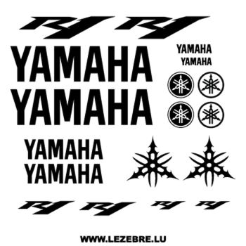 Yamaha R1 Tribal Decals Set