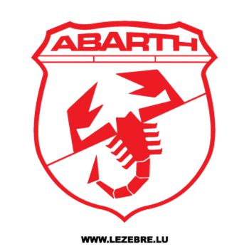 Sticker Abarth Logo