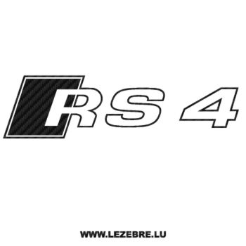 Sticker Carbone Audi RS4 (2)