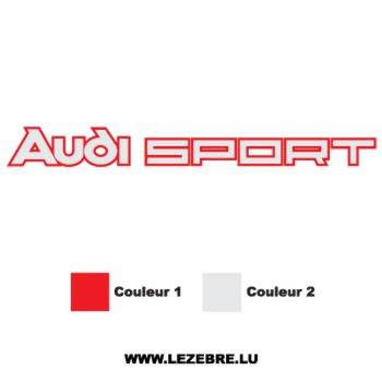 Sticker Audi Sport