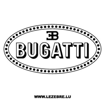 Sticker Bugatti Logo 2