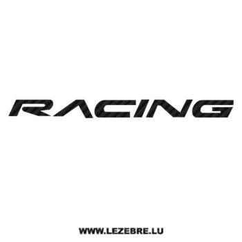 Chevrolet Racing Carbon Decal