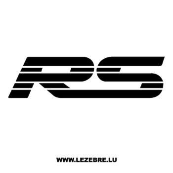 Chevrolet RS Decal