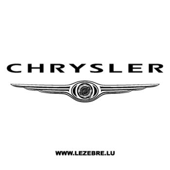Chrysler Logo Decal