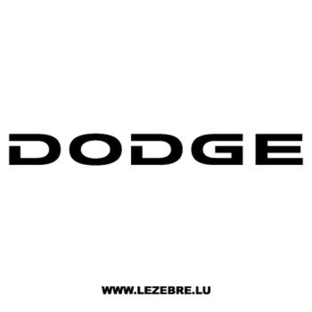 Dodge Decal
