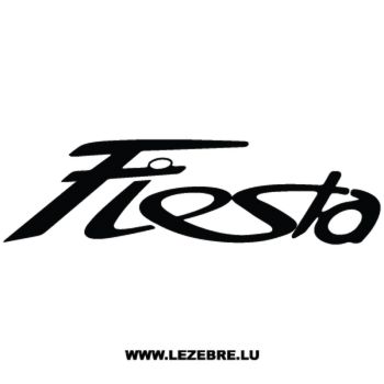 Ford Fiesta Decal