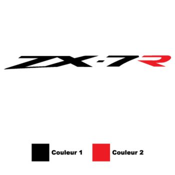 Kawasaki ZX-7R Decal 2