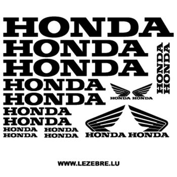 Kit Stickers Moto Honda