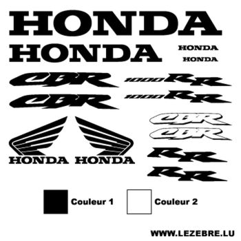 Kit Stickers Honda CBR 1000 RR