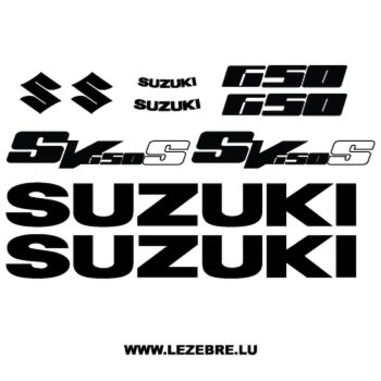 Suzuki SV650 S decal set