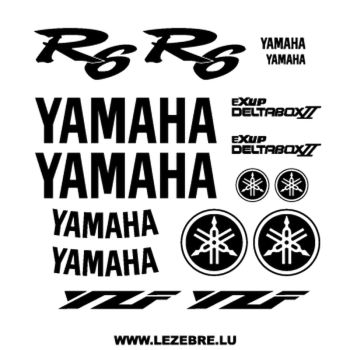 Yamaha YZF R6 decals set (3)