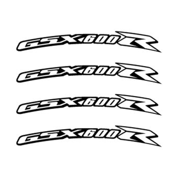 Suzuki GSX 600 R rim decals set