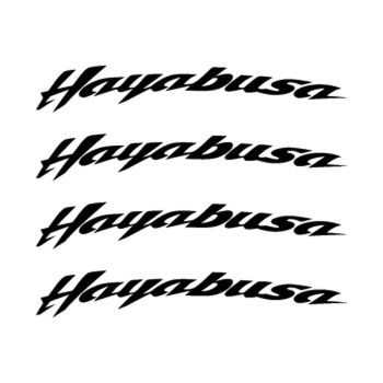 Suzuki Hayabusa rim decals set