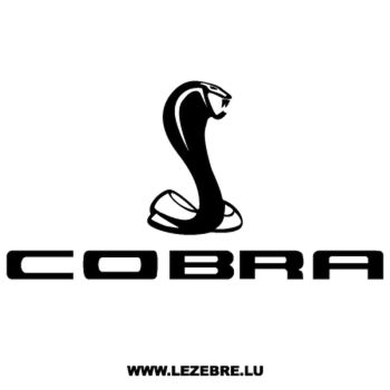 > Sticker Ford Mustang Cobra Logo
