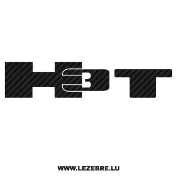 Hummer H3 T Carbon Decal