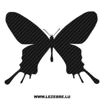 Butterfly Carbon Decal 26