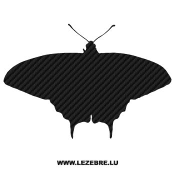 Butterfly Carbon Decal 06