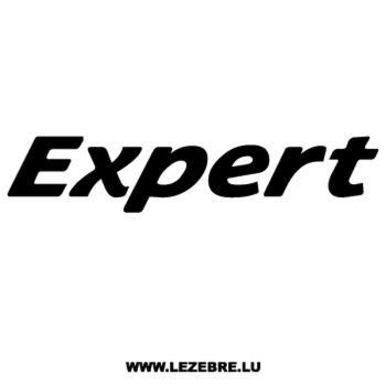 Sticker Peugeot Expert