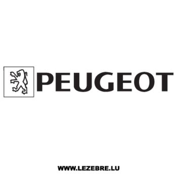 Sticker Peugeot Logo Ancien