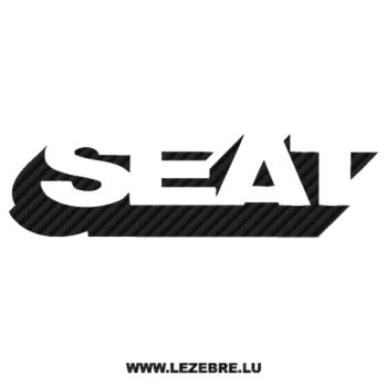 Sticker Karbon Seat Logo 5