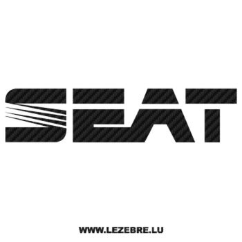 Seat Old Logo Carbon Decal