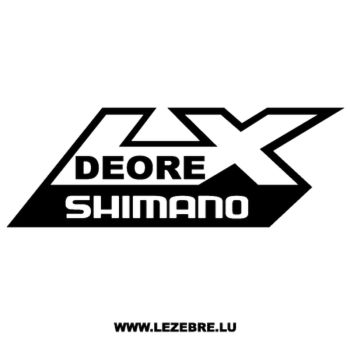 Sticker Shimano Deore LX 2