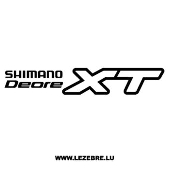 Sticker Shimano Deore XT